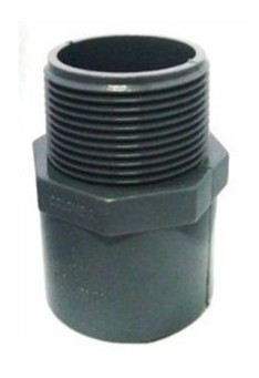 ADAPTADOR MACHO 3/4" X 1/2" A. F. TUBRICA