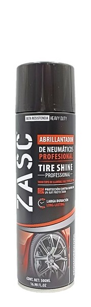 ABRILLANTADOR DE CAUCHO EN SPRAY 500ml. ZASC