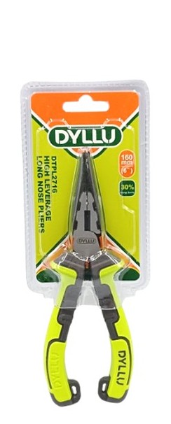 ALICATE TIPO PINZA 6" (160 mm), ALTO RENDIMIENTO. DYLLU