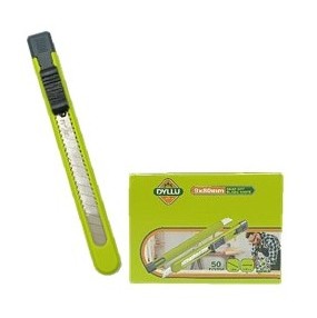 EXACTO MANGO PLASTICO 9 mm x 80 mm. DYLLU*