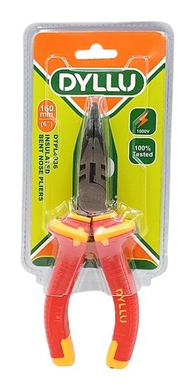 ALICATE TIPO PINZA PUNTA CURVA 6"(160MM) INSULADO . DYLLU