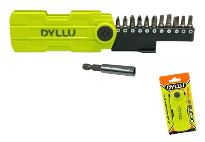 JUEGO DE DESTORNILLADOR INTERCAMBIABLE (12 PZS), CR-V. DYLLU