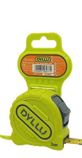 CINTA METRICA 3 mts X 16 mm. DYLLU
