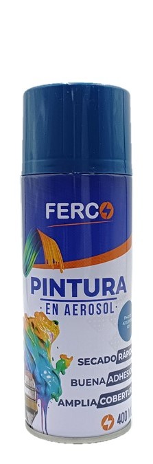 PINTURA SPRAY AZUL MEDIO 400ml. FERCO