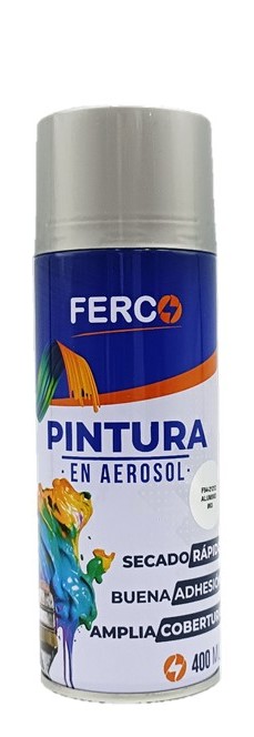 PINTURA SPRAY ALUMINIO. FERCO